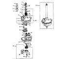 Kenmore 41789390700 transmission, water seal, lower bearing asmy. diagram