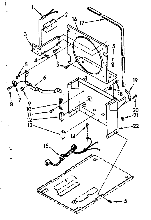 FRAME AND CONTROL PARTS