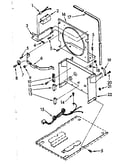 Frame and control parts