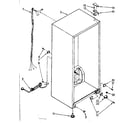 Kenmore 1068241512 cabinet parts diagram