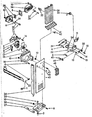 Air flow and control parts