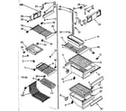 Kenmore 1068432442 liner parts diagram