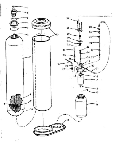 Tank assembly, feeder valve assembly, nozzle & venturi