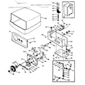 Kenmore 625340220 timer assembly, face plate and safety shut-off diagram