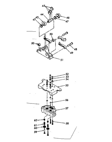 Cam nest & value cap assembly