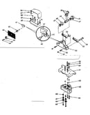 Covers, face place & connecting parts & cam nest/valve cap