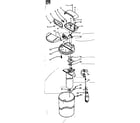 Kenmore 625340500 major assemblies and connecting parts diagram