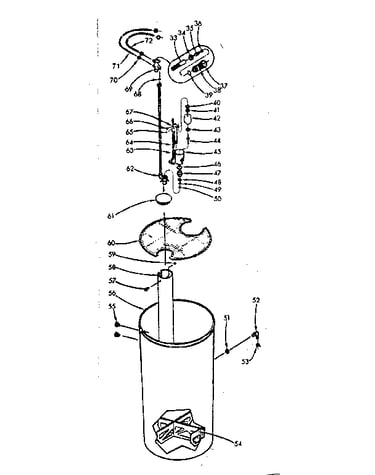 Salt storage tank and salt saver brine valve