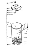 Salt storage tank and associated parts
