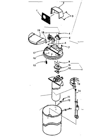 Major assemblies and connecting parts