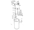 Kenmore 625348101 salt storage tank and salt saver brine valve diagram