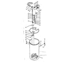 Kenmore 625348302 salt storage tank and salt saver brine valve diagram