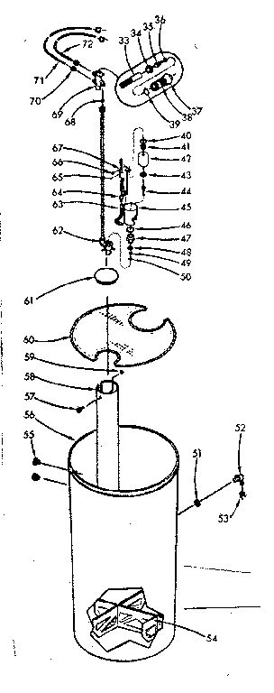 Salt storage tank and salt saver brine valve