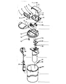 Major assemblies and connecting parts