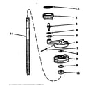 Craftsman 11329342 complete radial arm cap assembly diagram