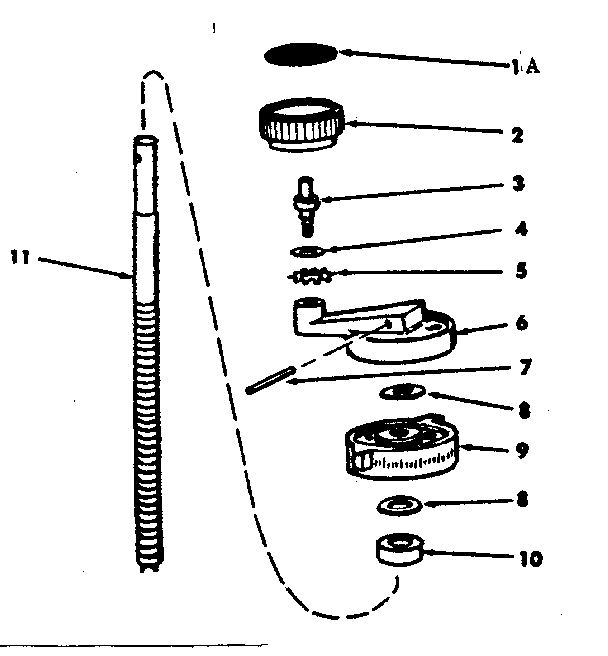 COMPLETE RADIAL ARM CAP ASSEMBLY
