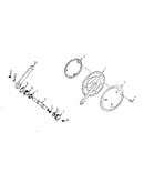 Chain wheel assembly