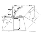 Sears 308771530 frame assembly diagram