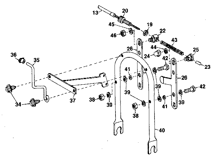 Tension control assembly