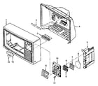 LXI 56440710351 cabinet exploded view diagram