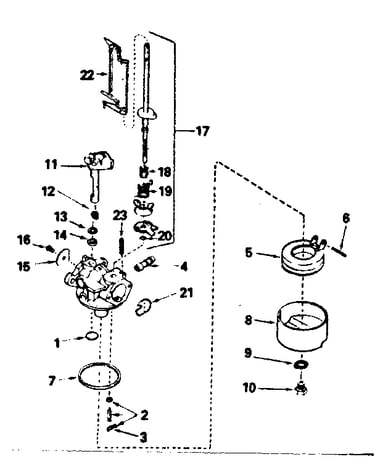 Carburetor no. 632342