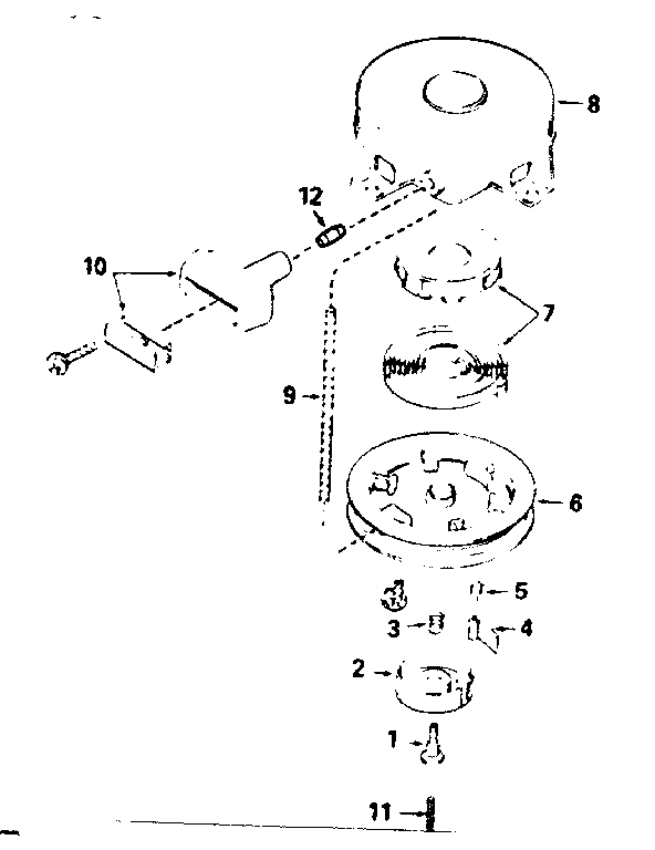 REWIND STARTER NO. 590420A