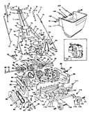 Front throw reel mower