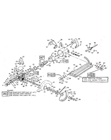 Unit parts