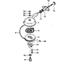 Craftsman 298585170 recoil starter diagram