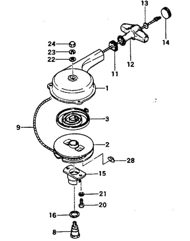 Recoil starter