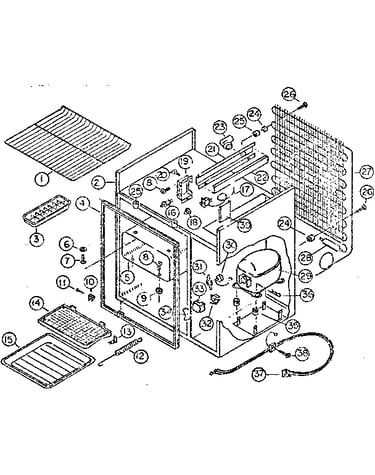 Refrigeration system and cabinet