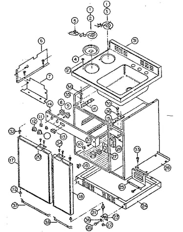 Cabinet and electrical system