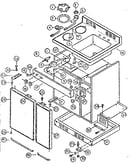 Cabinet and gas unit