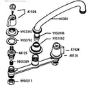 Kenmore 6127965123 faucet diagram