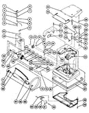 Nozzle and motor assembly