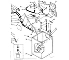 Kenmore 11074490200 cabinet parts diagram