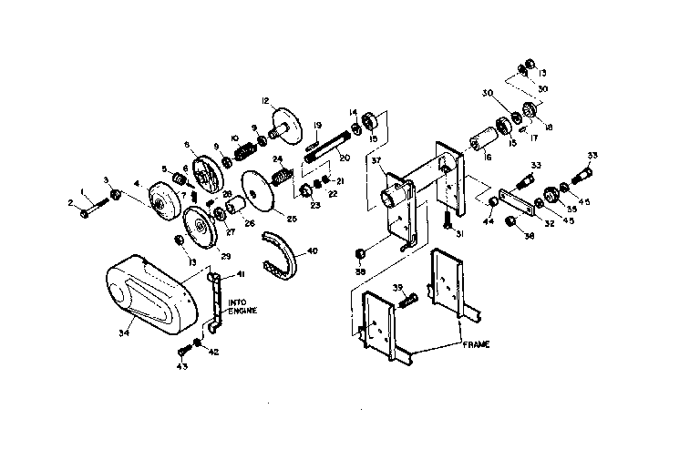 Torque converter drive