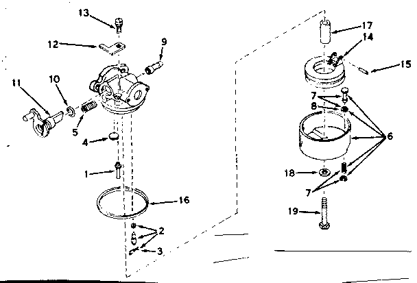 Carburetor no. 631655