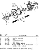 Front hub assembly