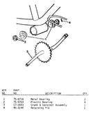 Crank fittings