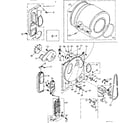 Kenmore 1106708620 bulkhead assembly diagram