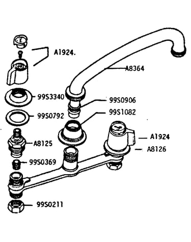 7183 faucet assembly