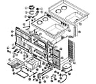 National Acme RGS6Y-39 compact kitchen diagram