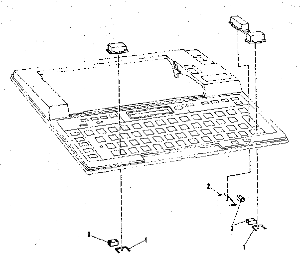 Key top attachment