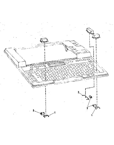 Key top attachment
