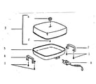 Kenmore 620656304 replacement parts diagram