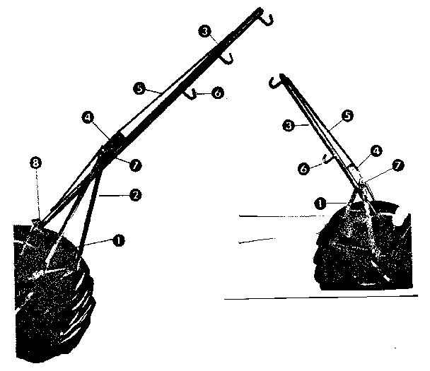 Worksaver boom crane