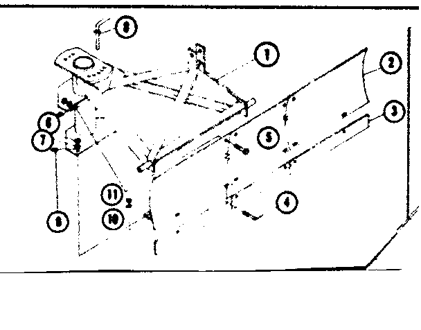 Eb-6-3 pt. rear blade