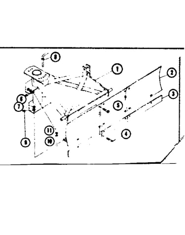 Eb-6-3 pt. rear blade