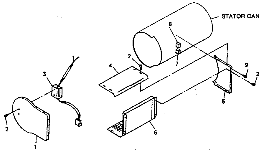 Generator sheet metal